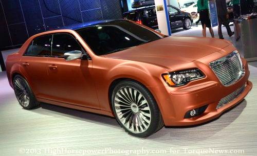 The Chrysler 300S Turbine Concept from Detroit is matte copper ...